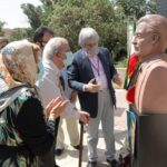 سردیس استاد قنبری مهر در بوستان شقایق مهر رونمایی شد